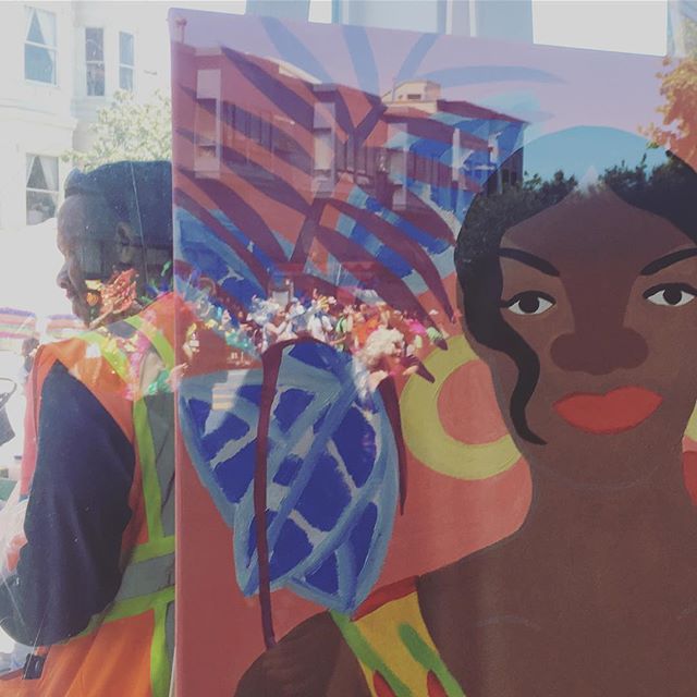 Reflections of Carnaval on 24th St.