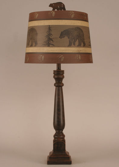 Bear Buffet Wood Table Lamp Ma Pa S, Bear And Moose Table Lamps