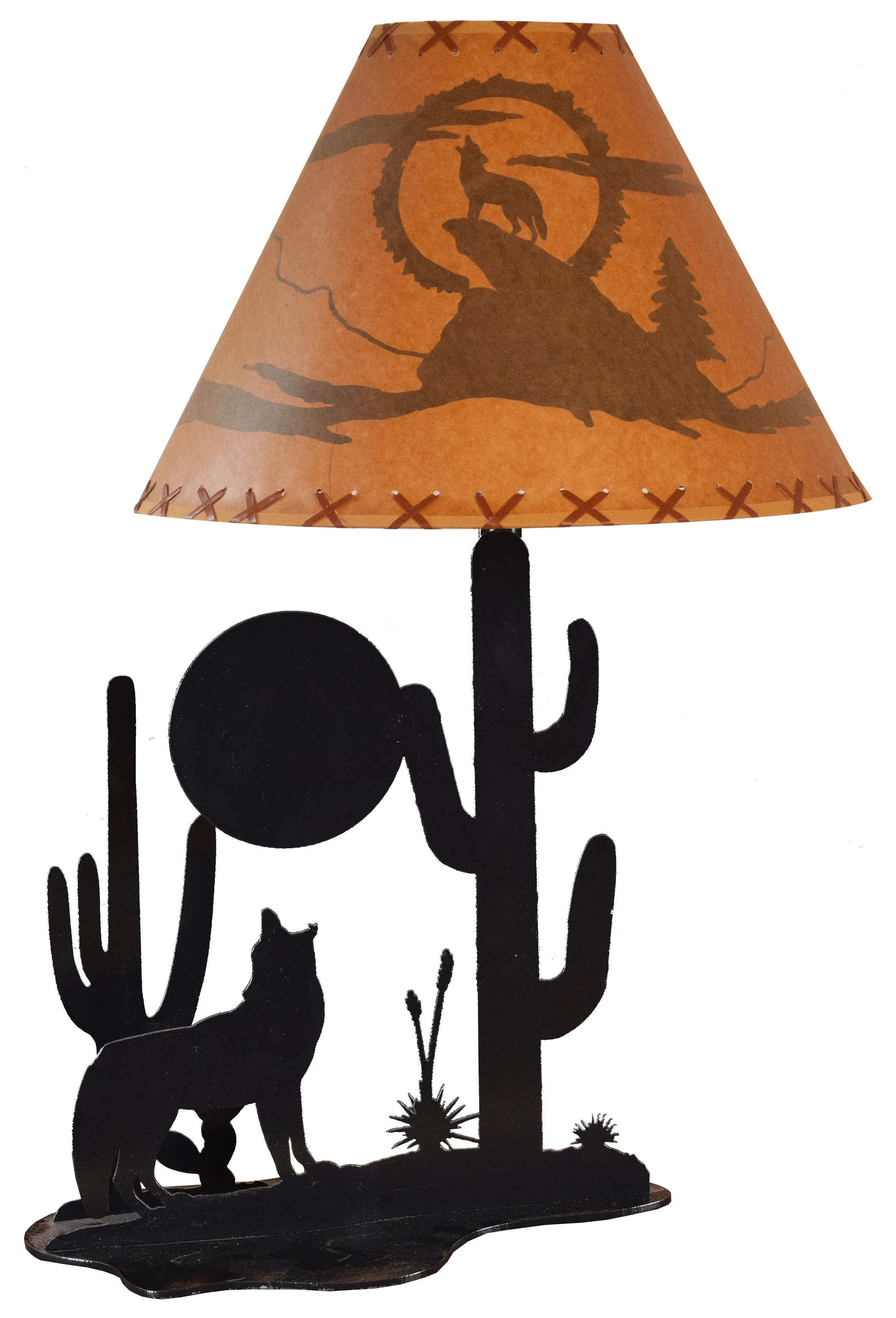 wolf floor lamp
