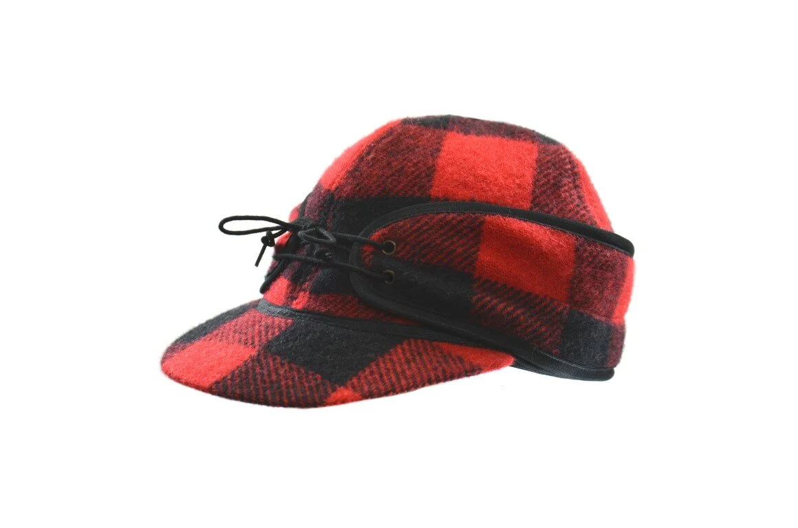 Wool Blend Railroad Hat Made in Canada 