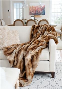 Faux Fur Throws Sleigh Blanket — Ma & Pa's