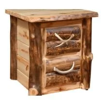 Aspen End Table or Night Stand 1-3 Drawers