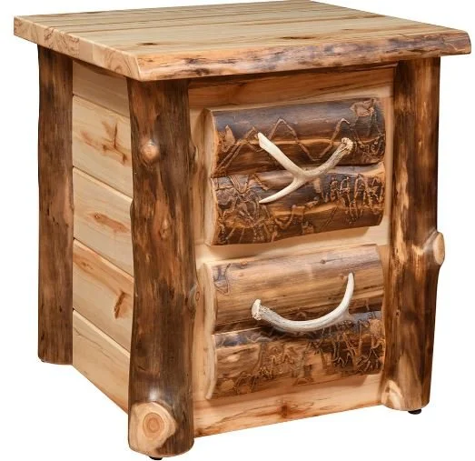 aspen 2 drawer night stand.JPG