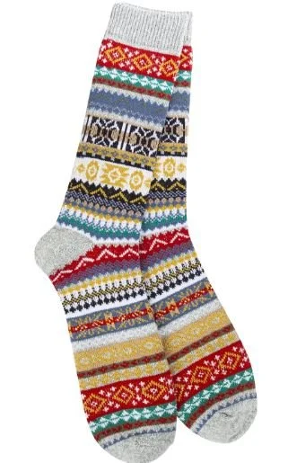 Textured Super Soft  Studio Crew Worlds Softest Socks Multi