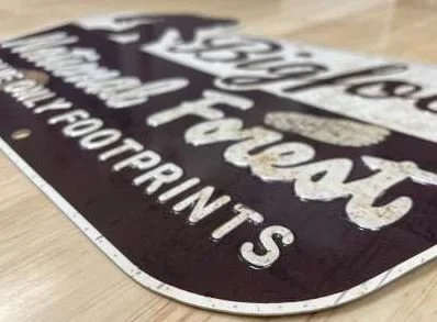 Bigfoot National Forest Road Sign