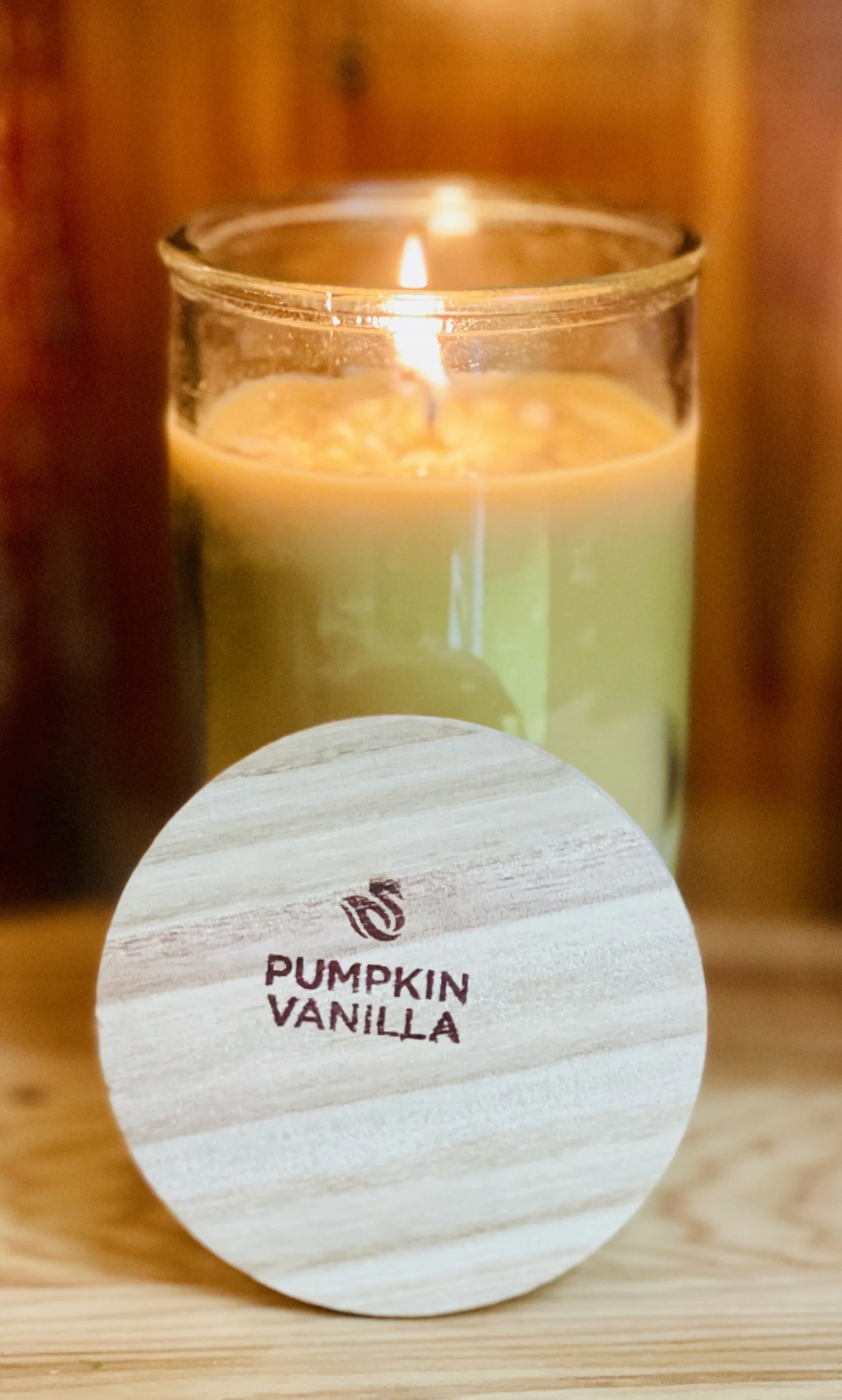 Pumpkin Vanilla Ohio Made Candle