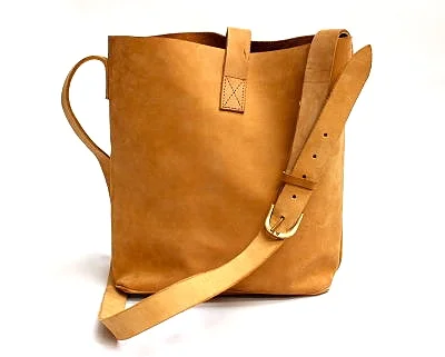classic style nubuck leather bag ethical fashion