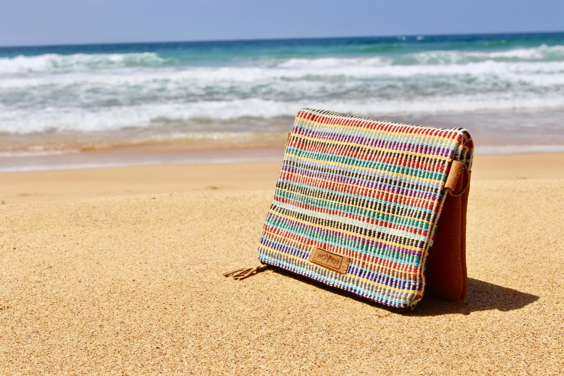 summer style fold over clutch bag ethical fashion