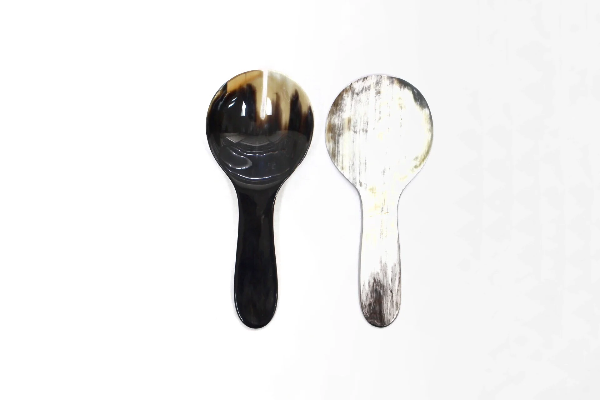 Horn spoons black and white front and back.jpg