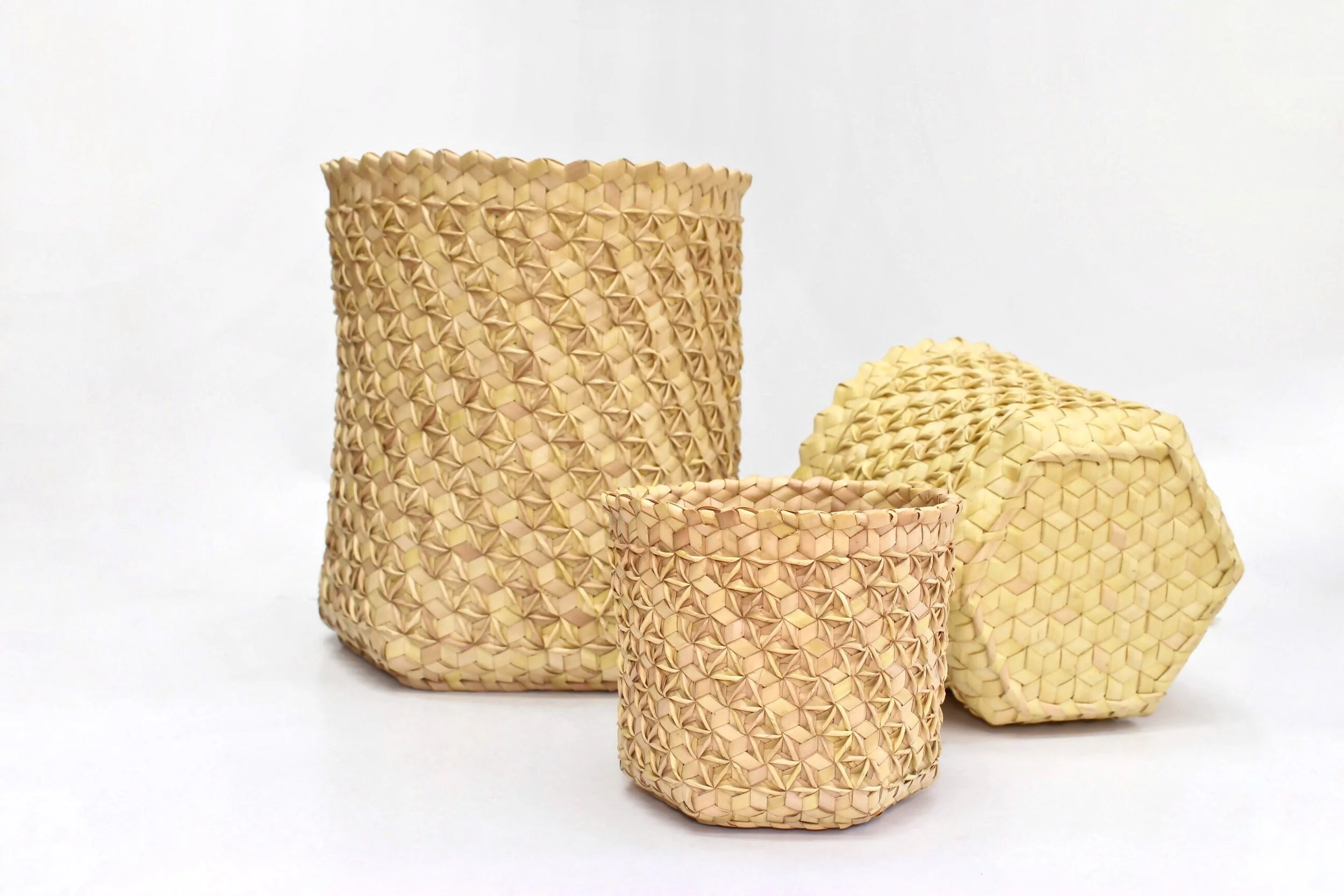 Woven basket handmade
