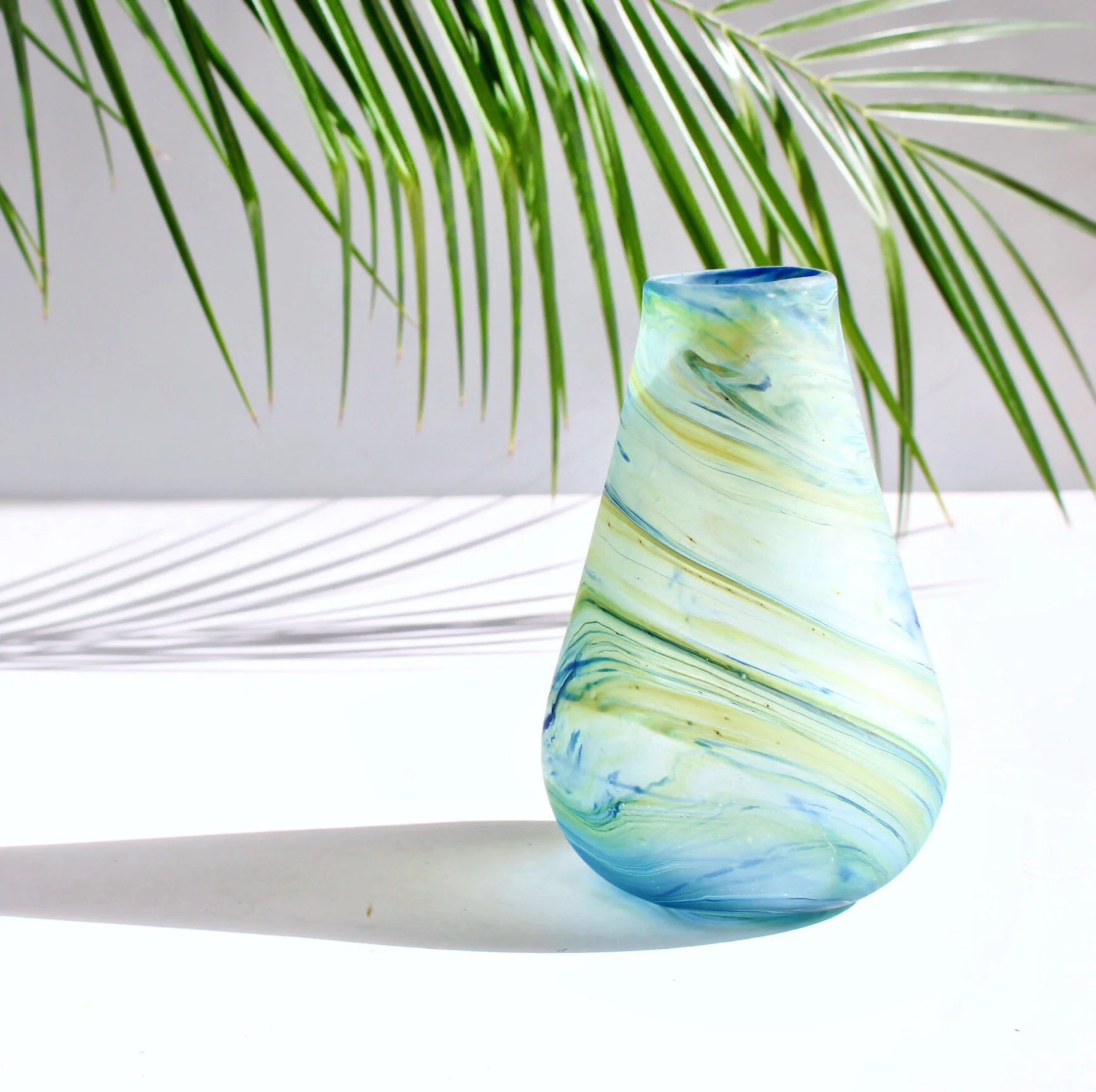Mixology Green Tapered Vase