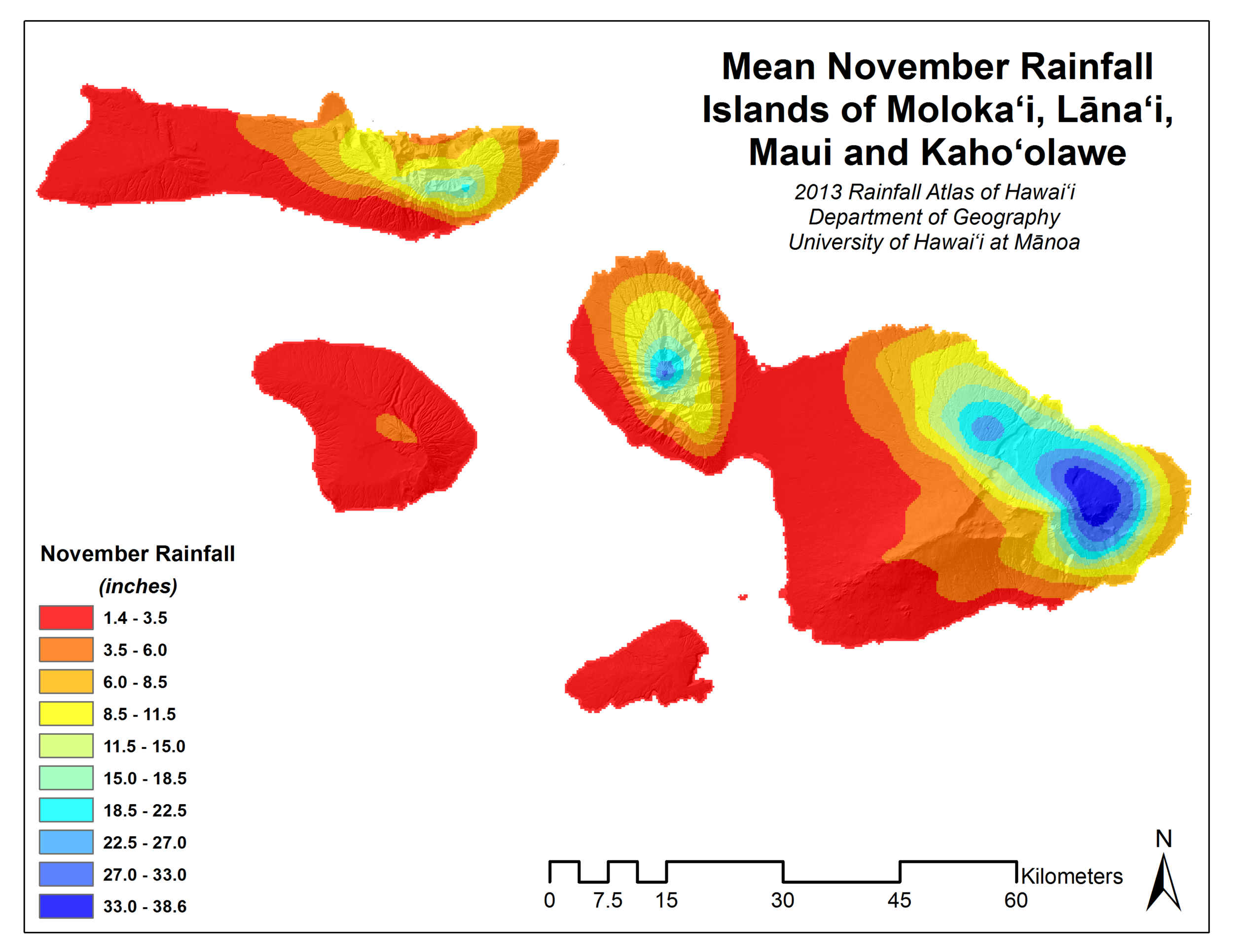 November Rainfall on Maui