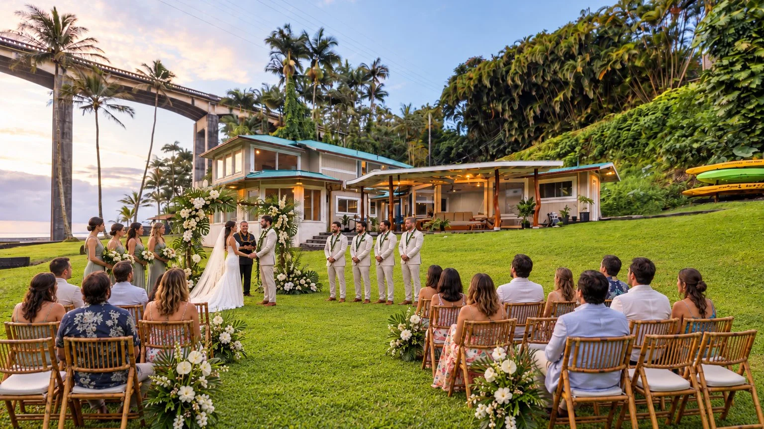 Honoli’i Wedding Retreat