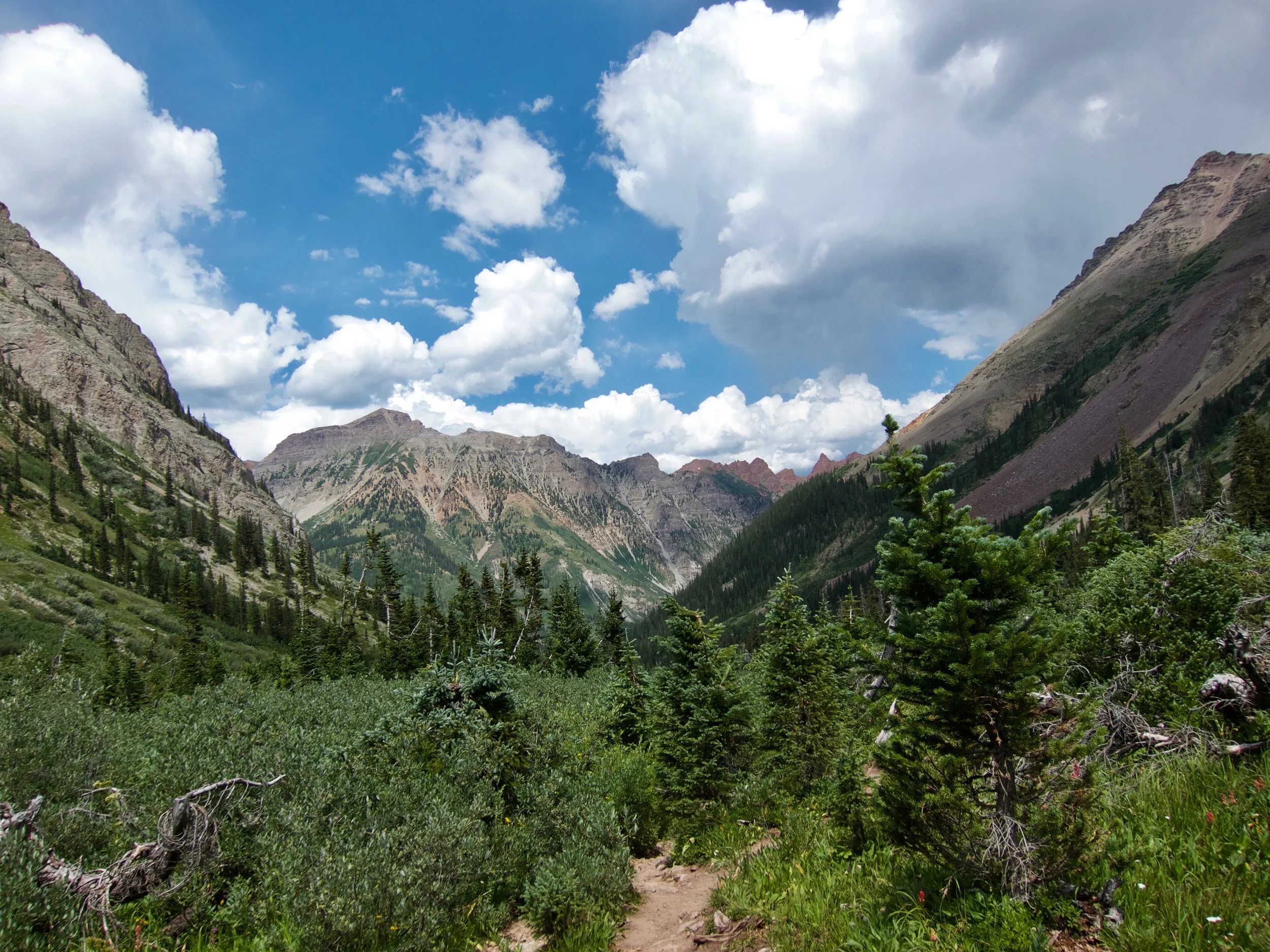 Maroon Bells 4-Pass loop from Crested Butte