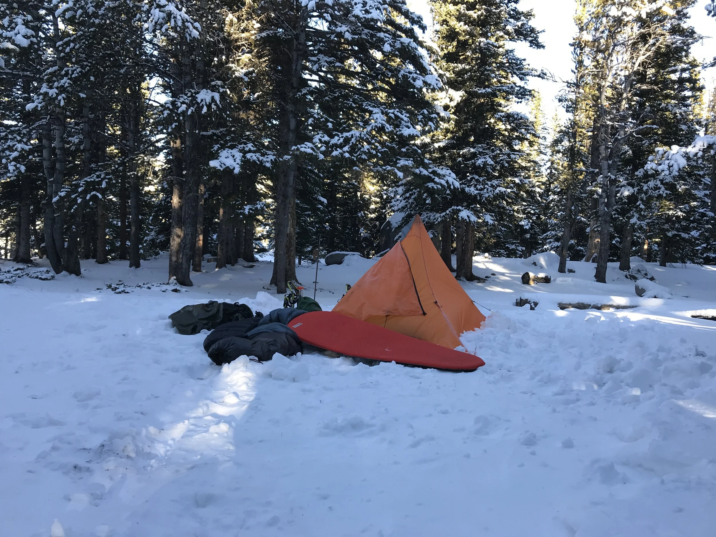 Indian Peaks Wilderness (Lost Lake) winter gear shake-out