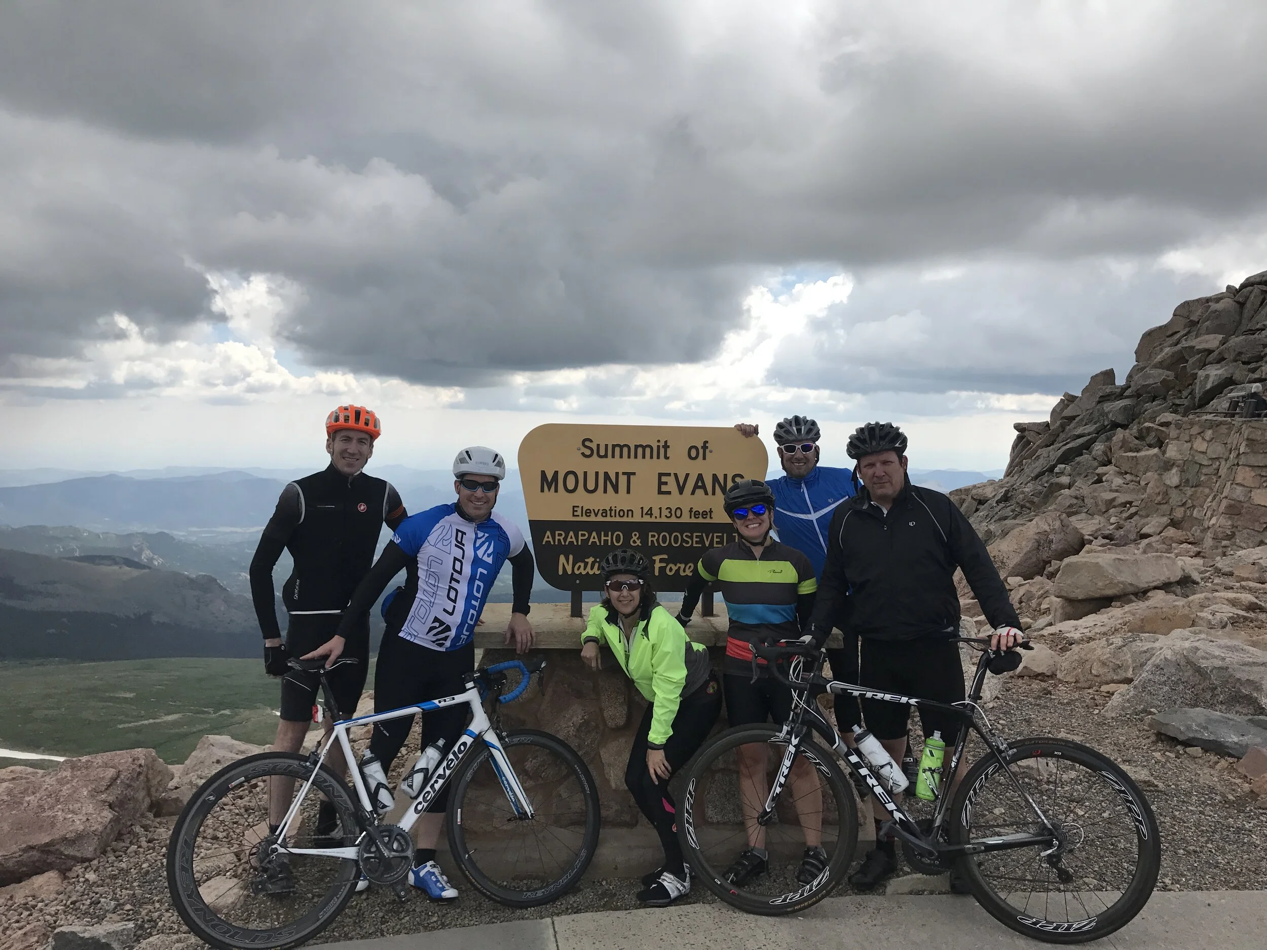 Mt Evans from Echo Lake