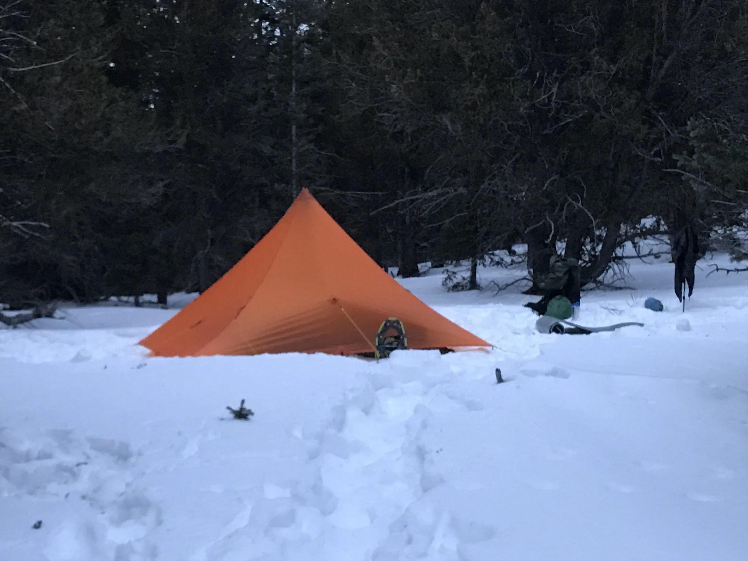 Lost Creek Wilderness (Bison Arm) winter overnighter