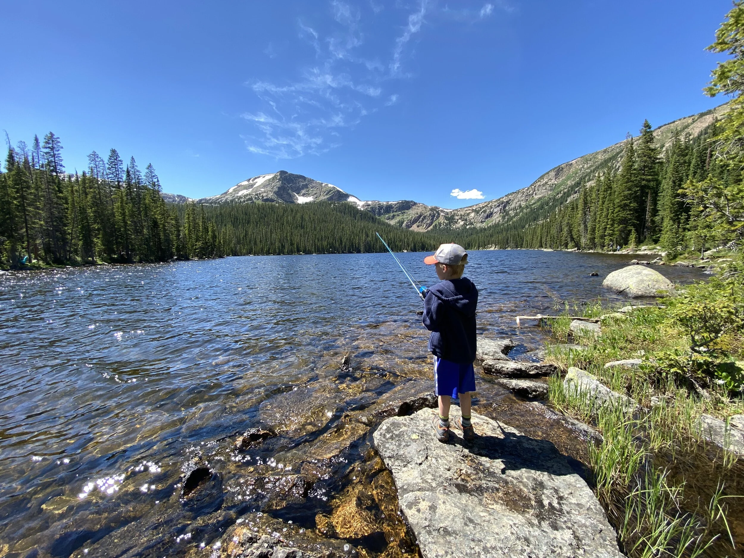 Bennett's first backpacking trip
