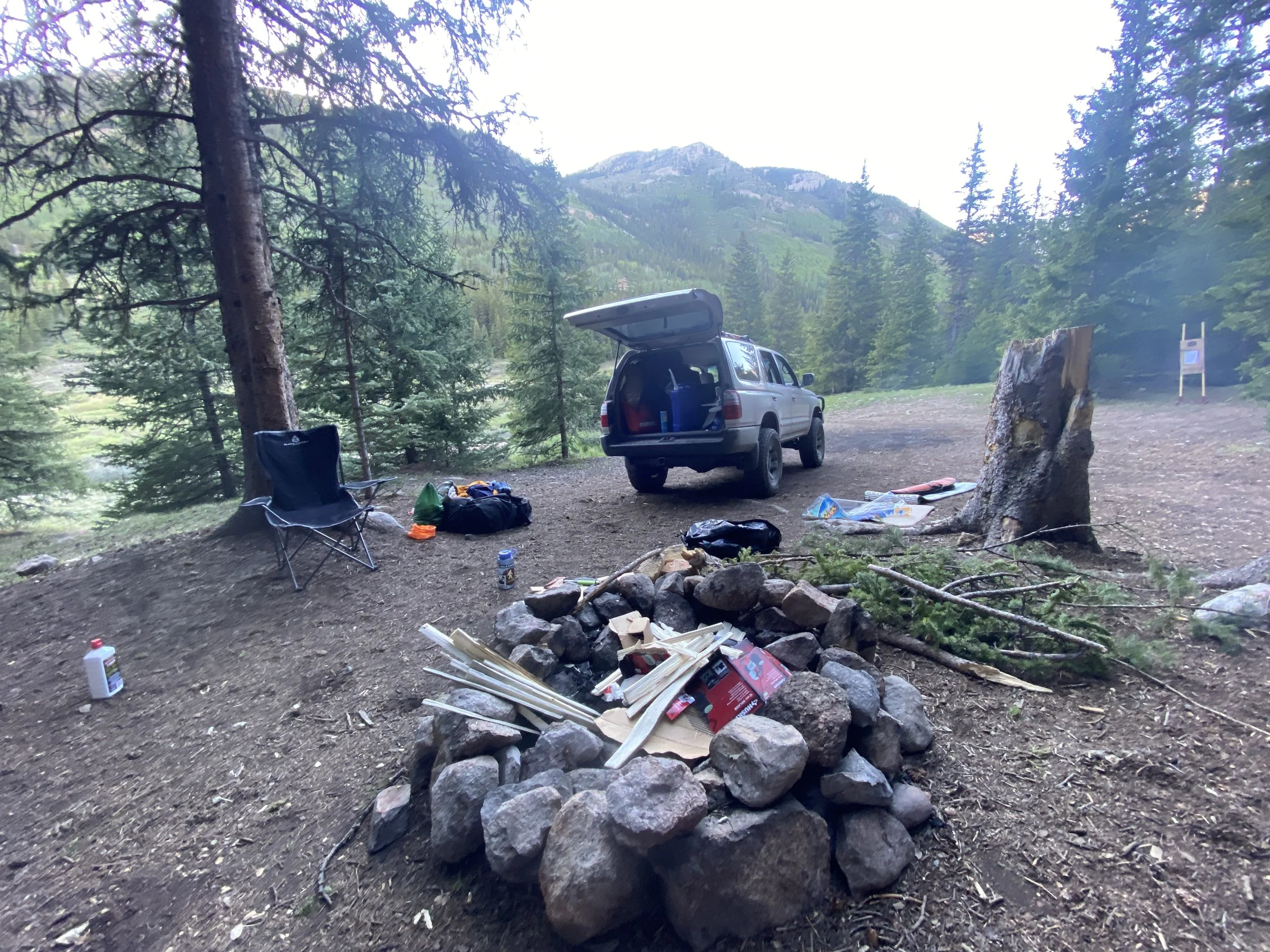 Father &amp; son camping trip