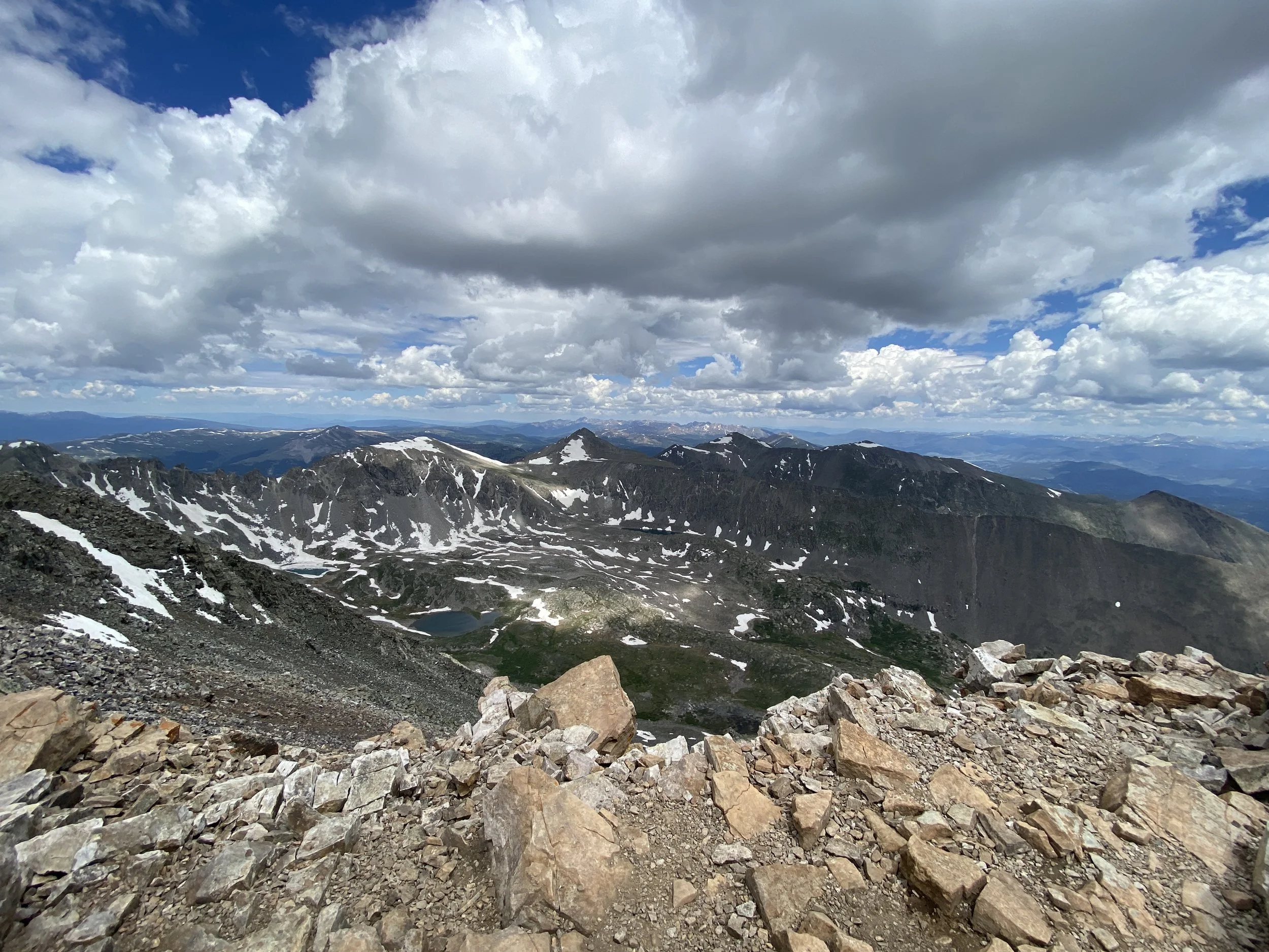 Quandry Peak with Mark