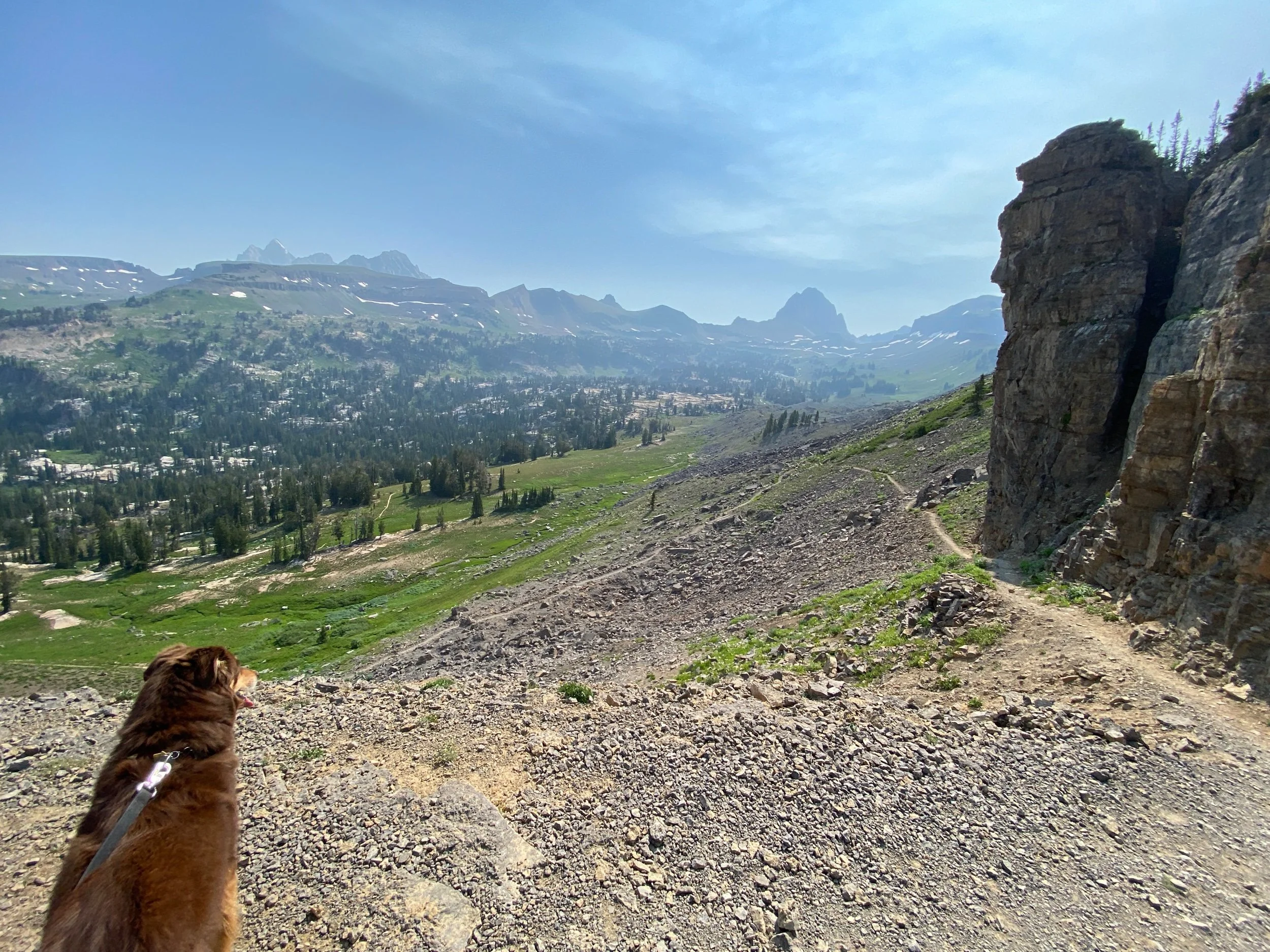 Smokey week in the Tetons