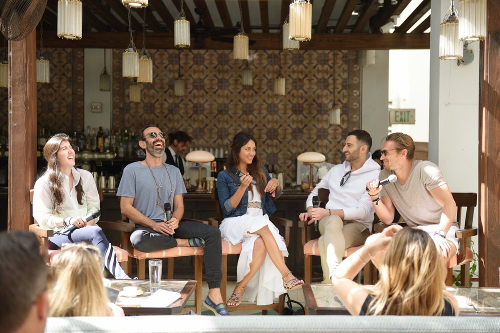 Panel Discussion at Soho Beach House, Miami Beach