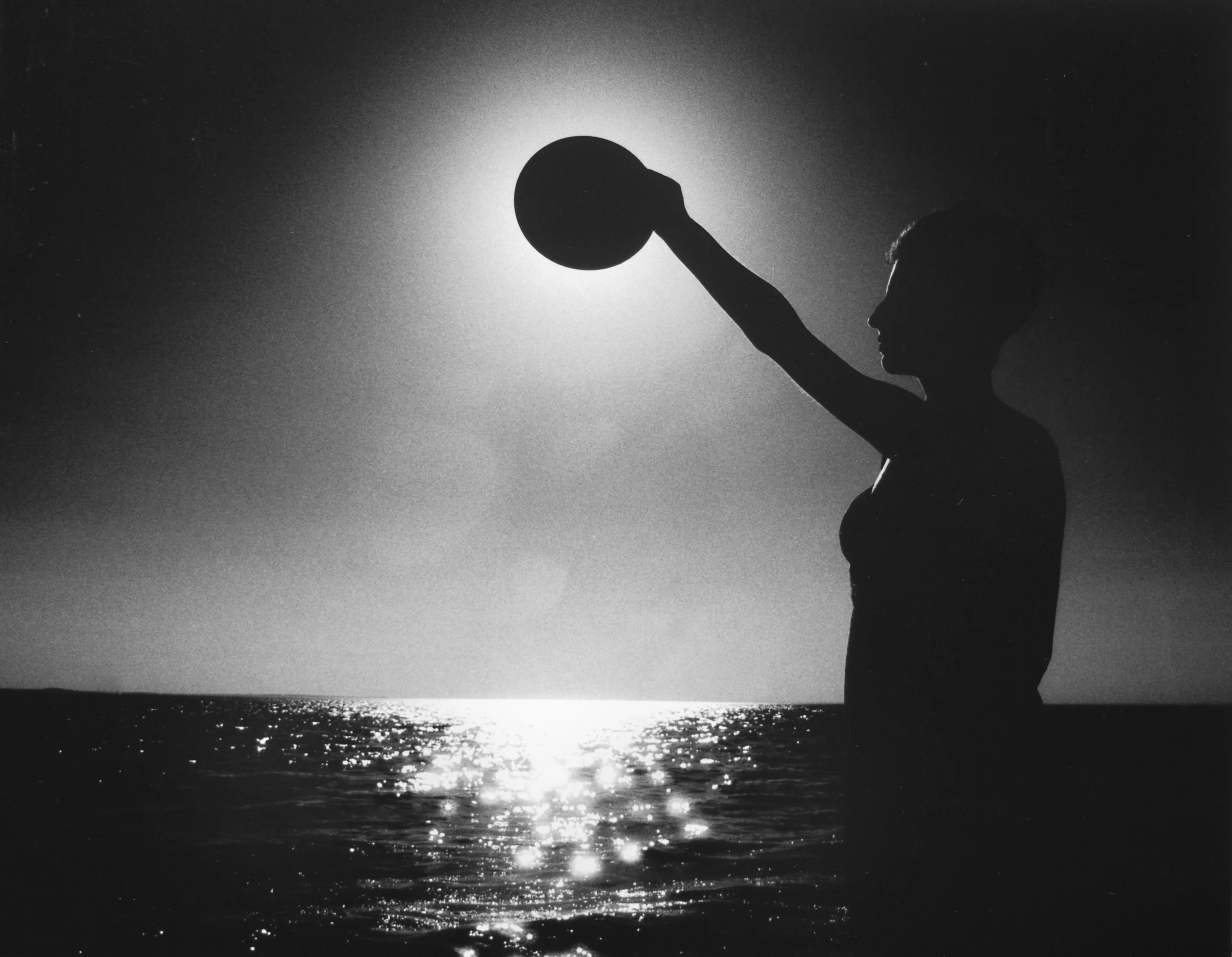   First Eclipse , Silver Gelatin Print, 11"x14"  Long Island, New York  &nbsp;  Click the  [+]  on the top right corner to enlarge 