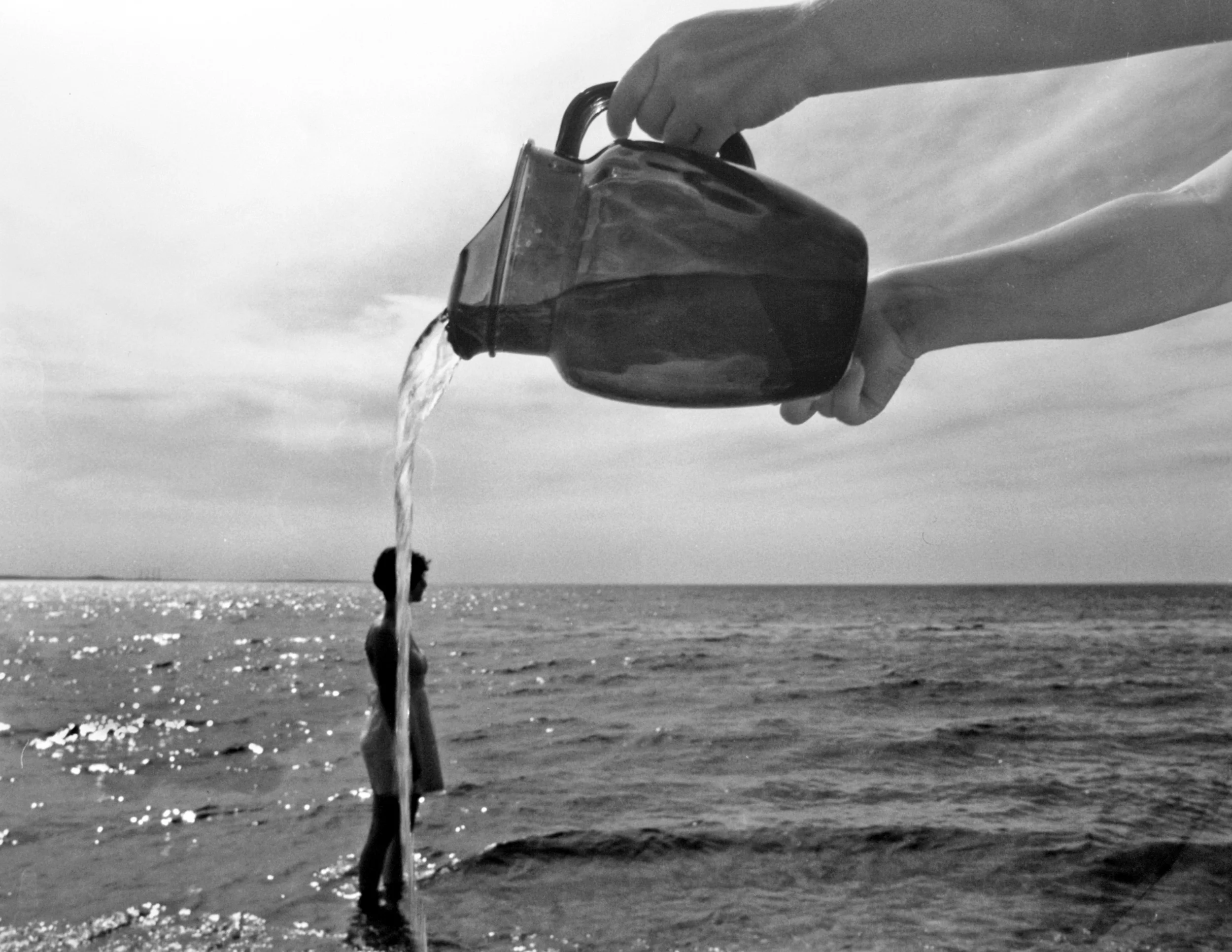   Pour , Silver Gelatin Print, 16"x20"  Long Island, New York 