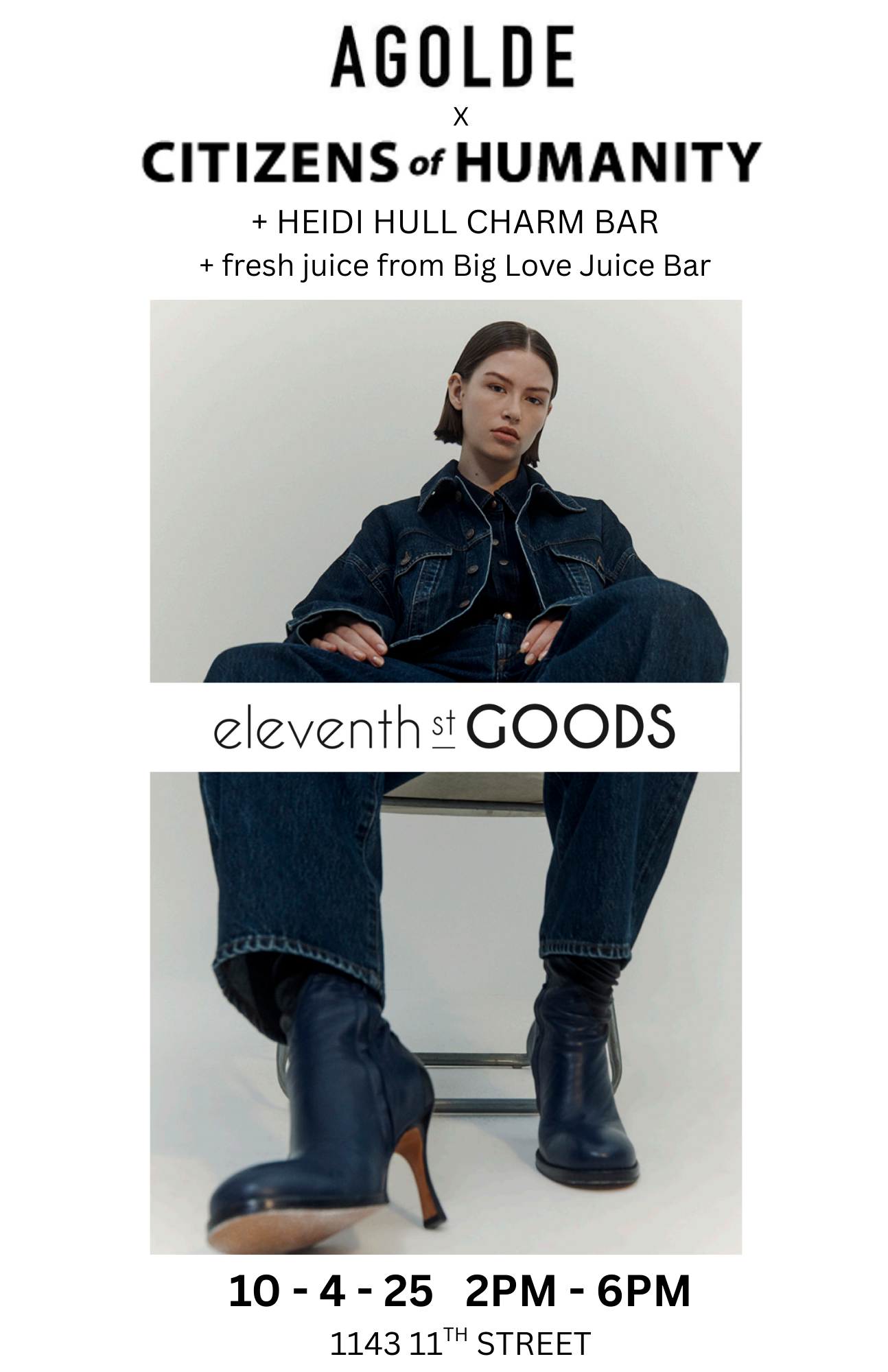 Shop exclusive styles from AGOLDE and Citizens of Humanity, Heidi Hull, Big Love Juice
