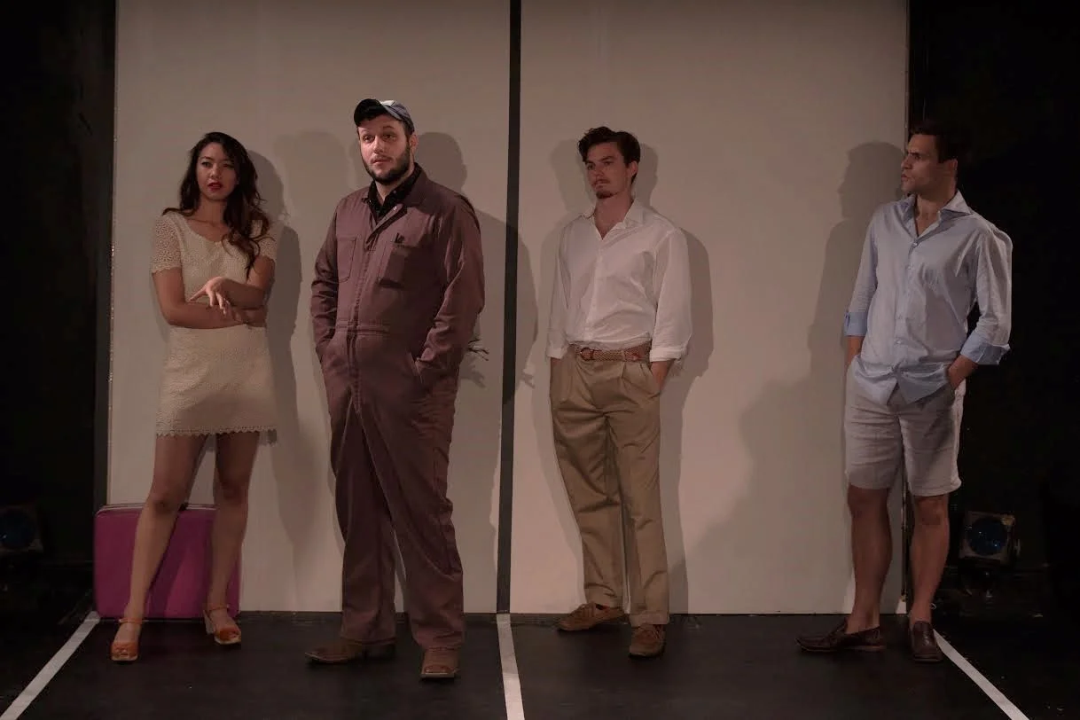 Jenelle Chu (Maria), Ian Williams (Bob), Sean Patrick Higgins (Frank), Christopher Ghaffari (Francois)