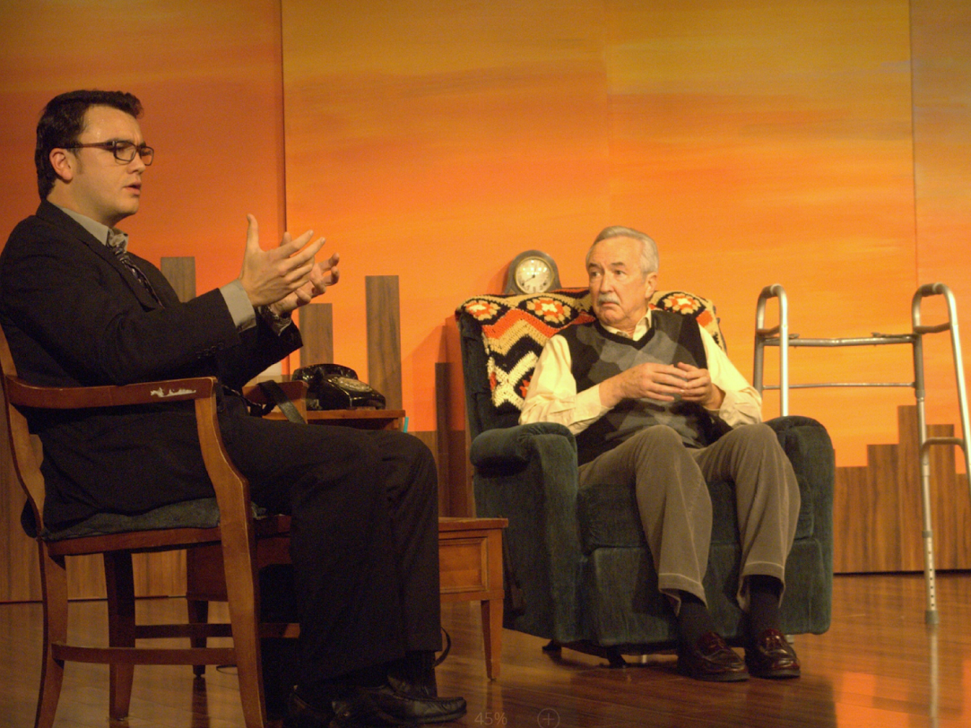 Chris Richards (Mitch), Gannon McHale (Morrie)