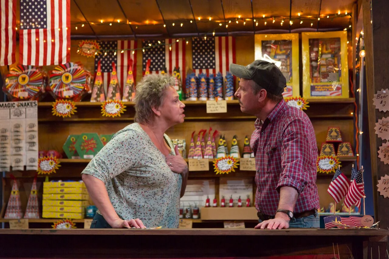 Alice (Randy Danson) and Connor (Martin Moran)