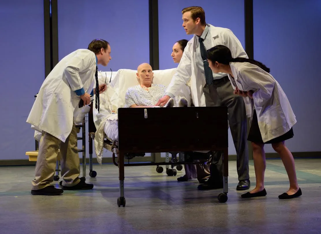 the cast of Wit (photo: Meredith Atkinson)