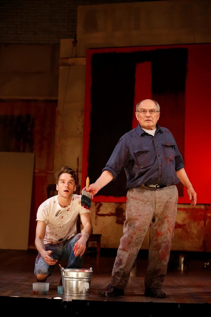 Ken (Patrick Andrews), Rothko (Stephen Rowe) (photo: Carol Rosegg)