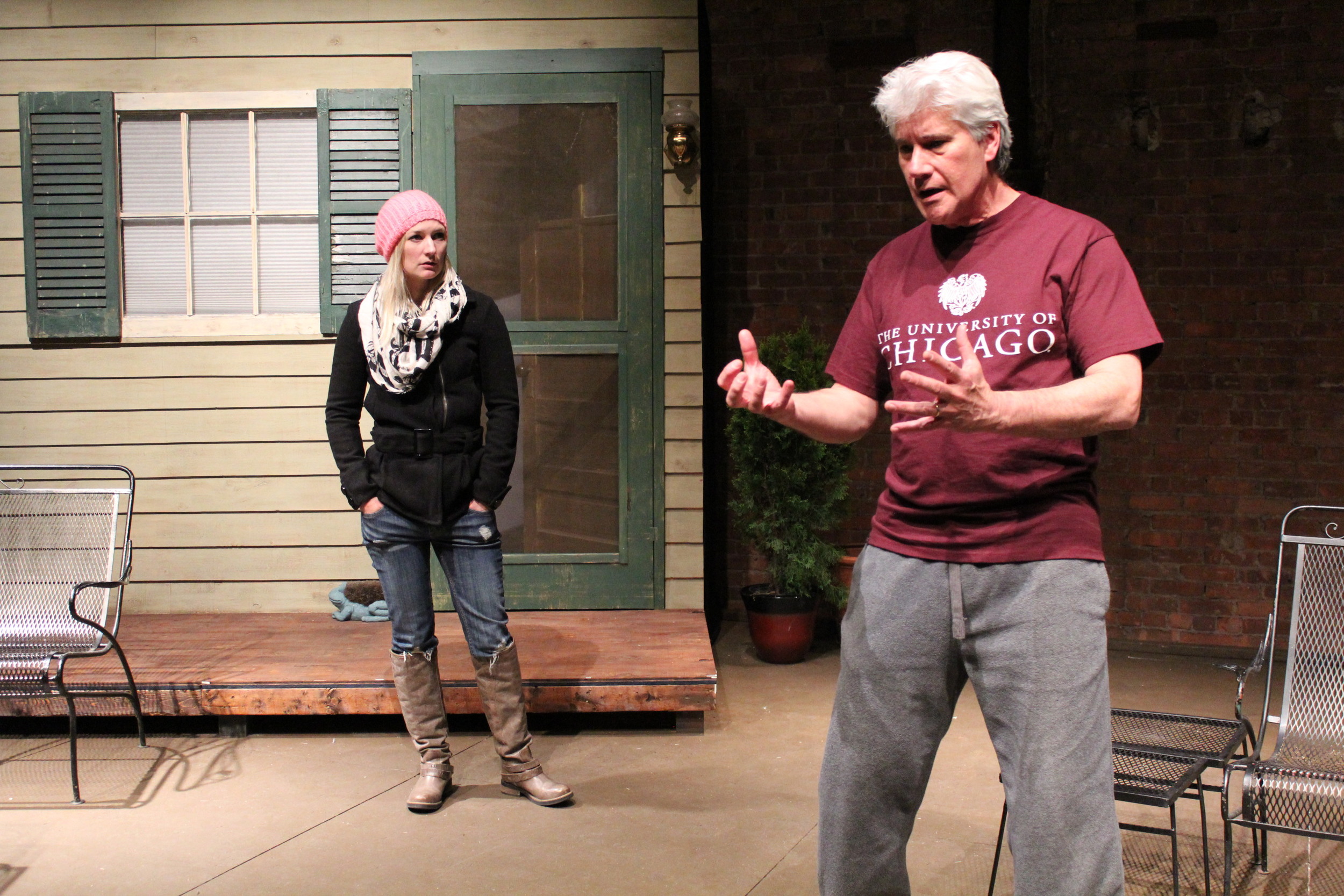 Cathy (Megan Keith Chenot), Robert (George Kulp)