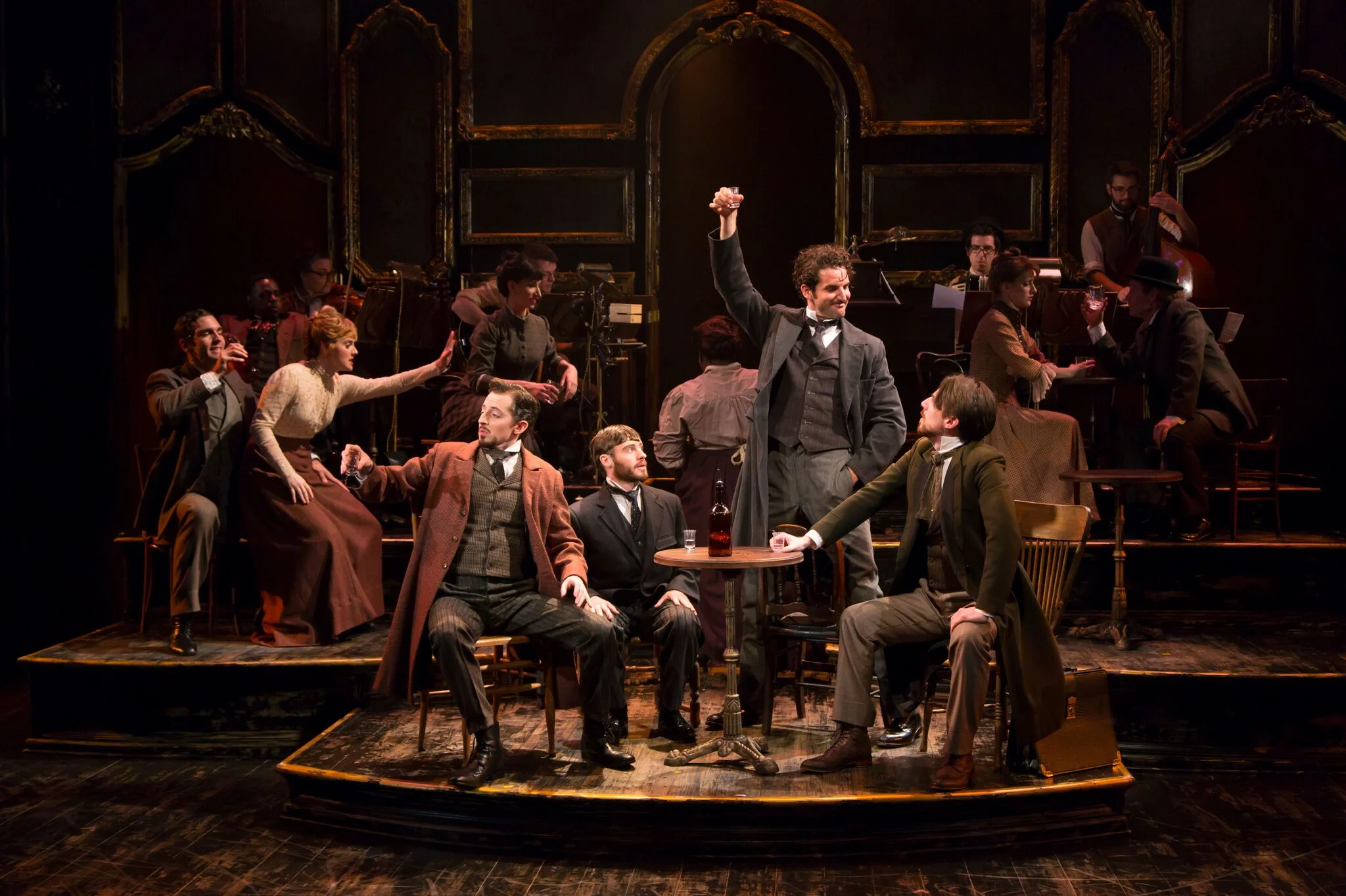 The cast of My Paris (photo: T. Charles Erickson)