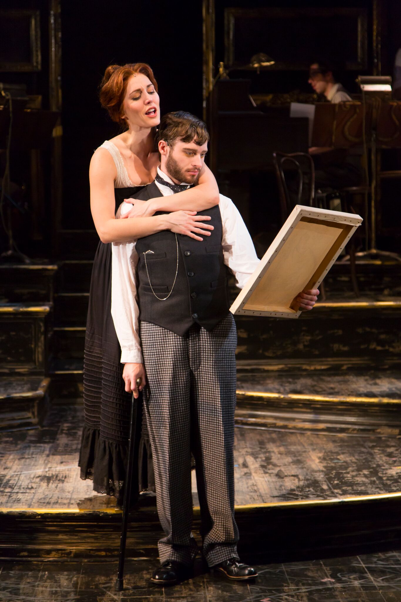 Suzanne Valadon (Mara Davi), Henri de Toulouse-Lautrec (Bobby Steggert) (photo: T. Charles Erickson