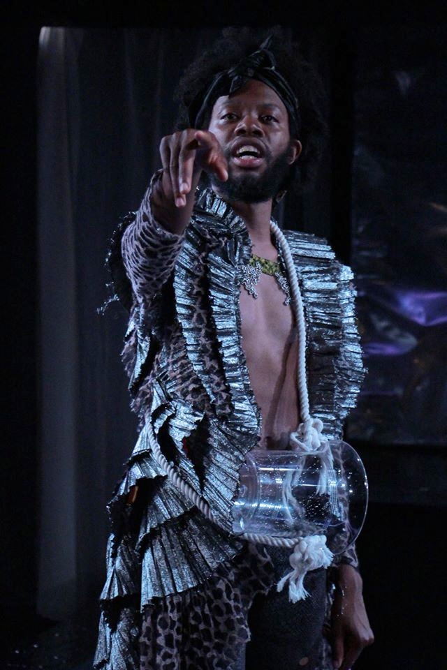Charon (Jeremy O. Harris) (photo: Elli Green)
