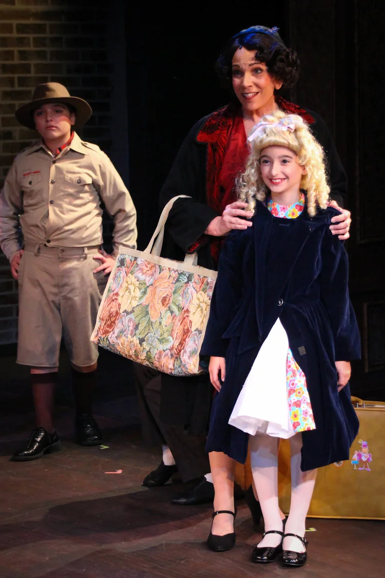 Young Tulsa (Charlie Pelletier), Rose (Kirsti Carnahan), Baby June (Abby Sara Dahan) (photo: Joe Landry)
