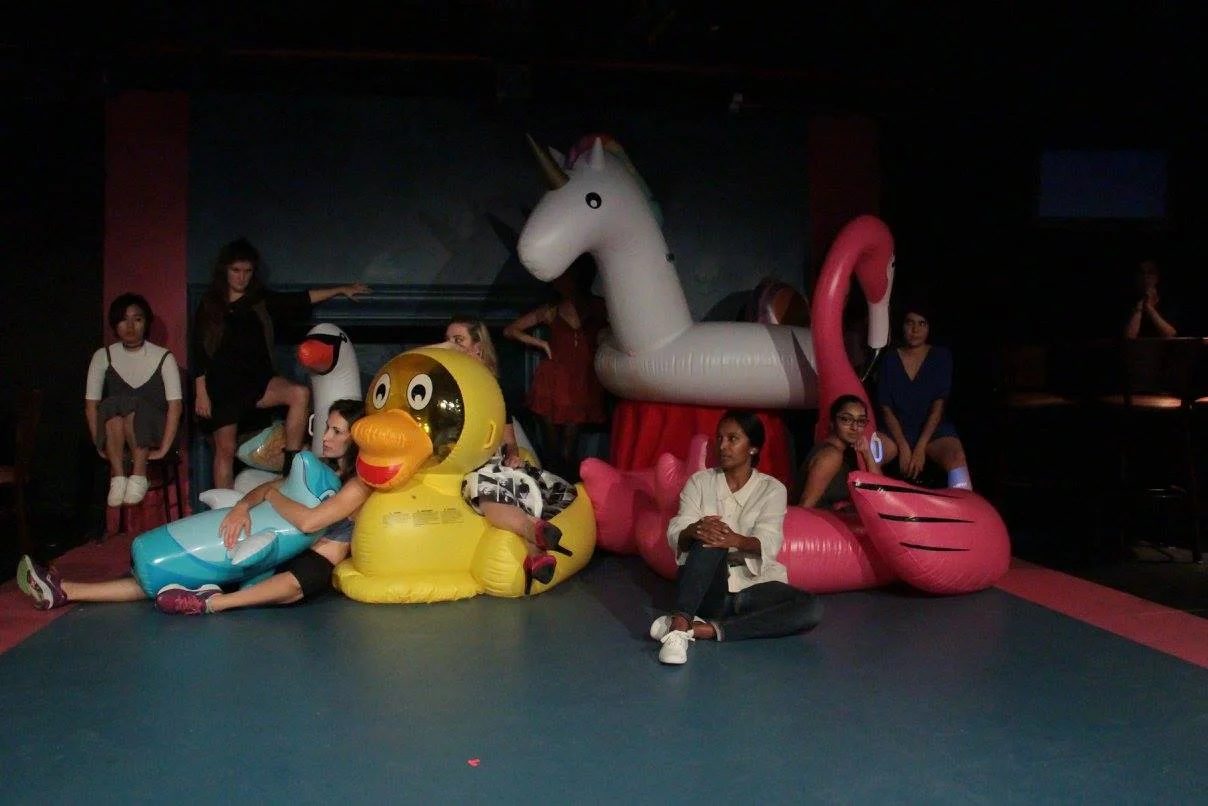 The cast of Revolt. She Said. Revolt Again. (Photo: Elizabeth Green)