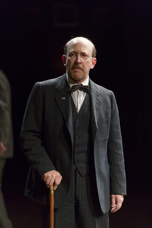Steve Routman as Thomas Marshall in The Second Mrs. Wilson (photo: T. Charles Erickson)