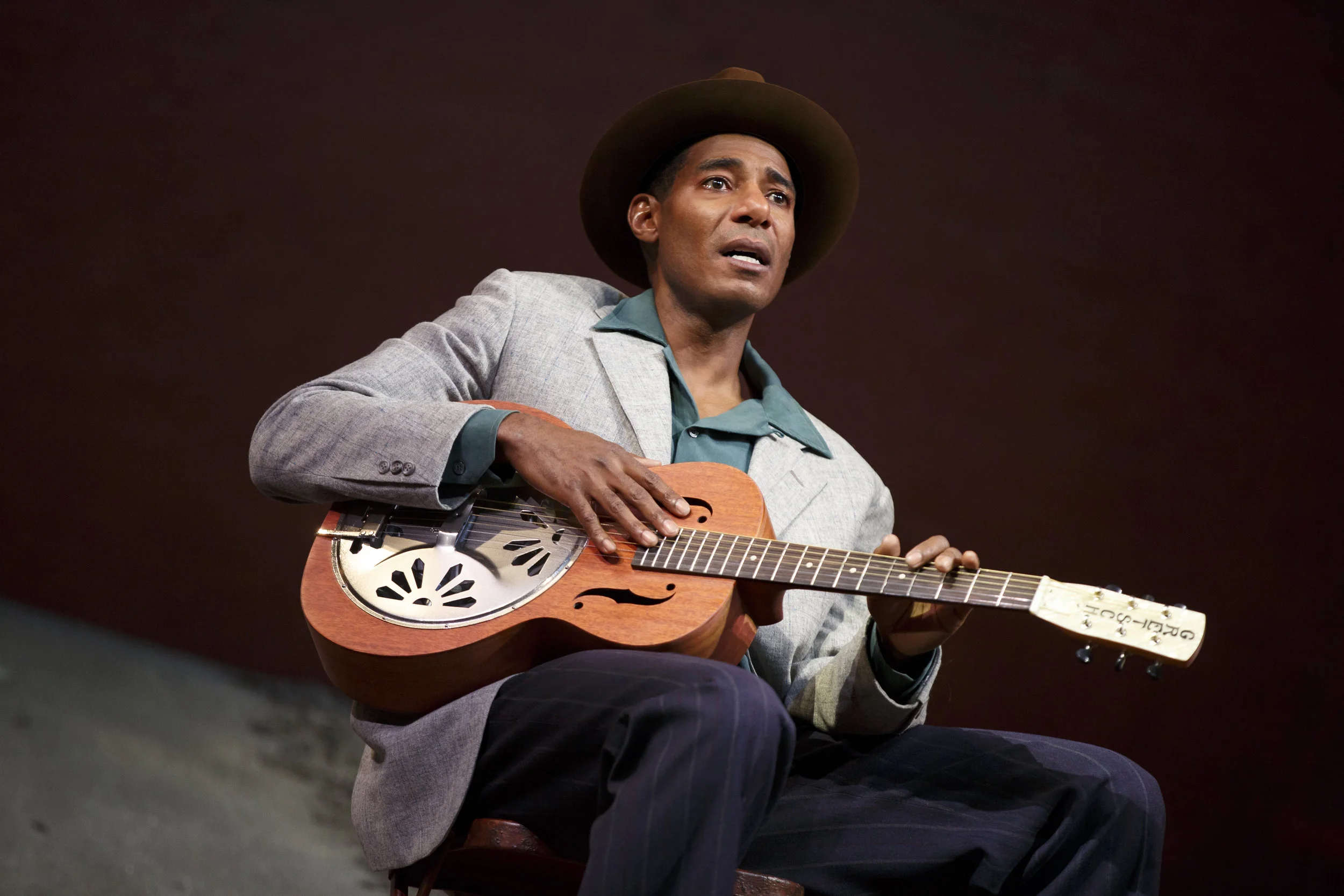 Floyd "Schoolboy" Barton (Billy Eugene Jones) (photo: Joan Marcus)