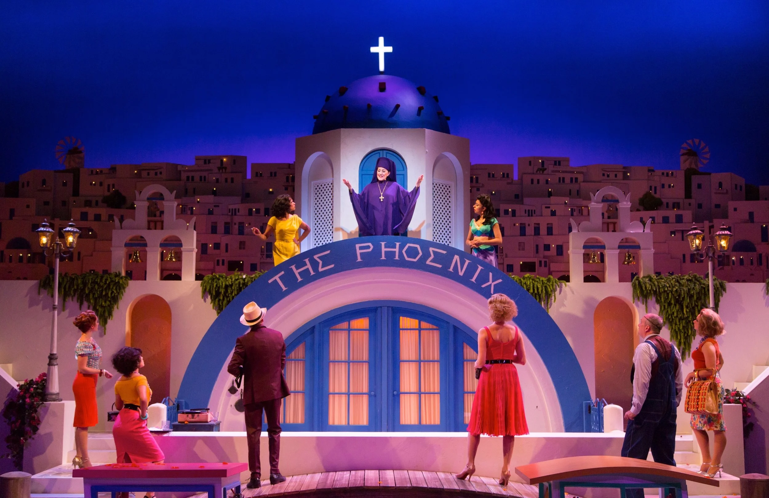 the cast of The Comedy of Errors (photo: T. Charles Erickson)