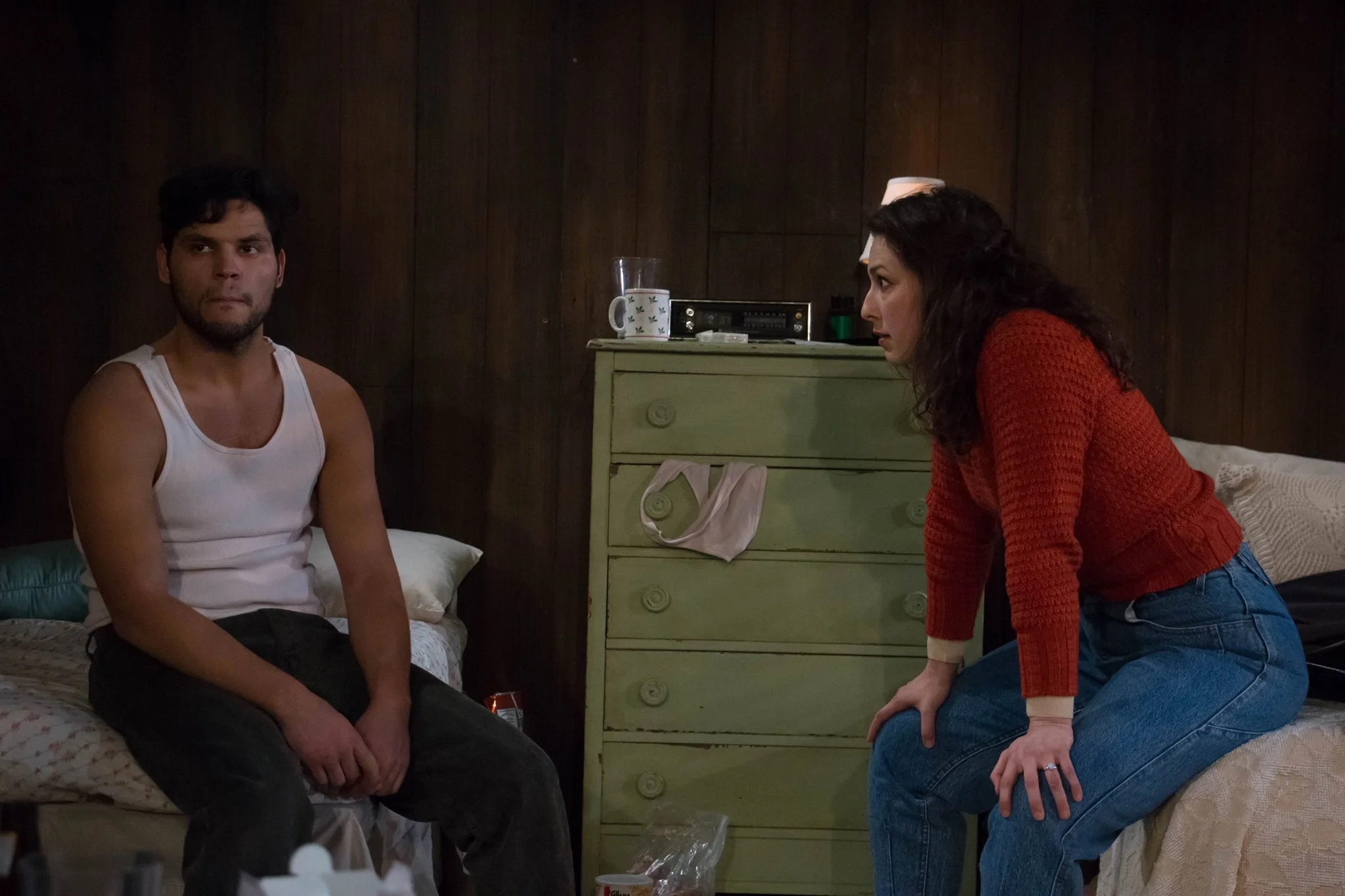 Bobbie (Bobby Guzman), Carol (Danielle Chaves) in North of Providence (photo: Elli Green)