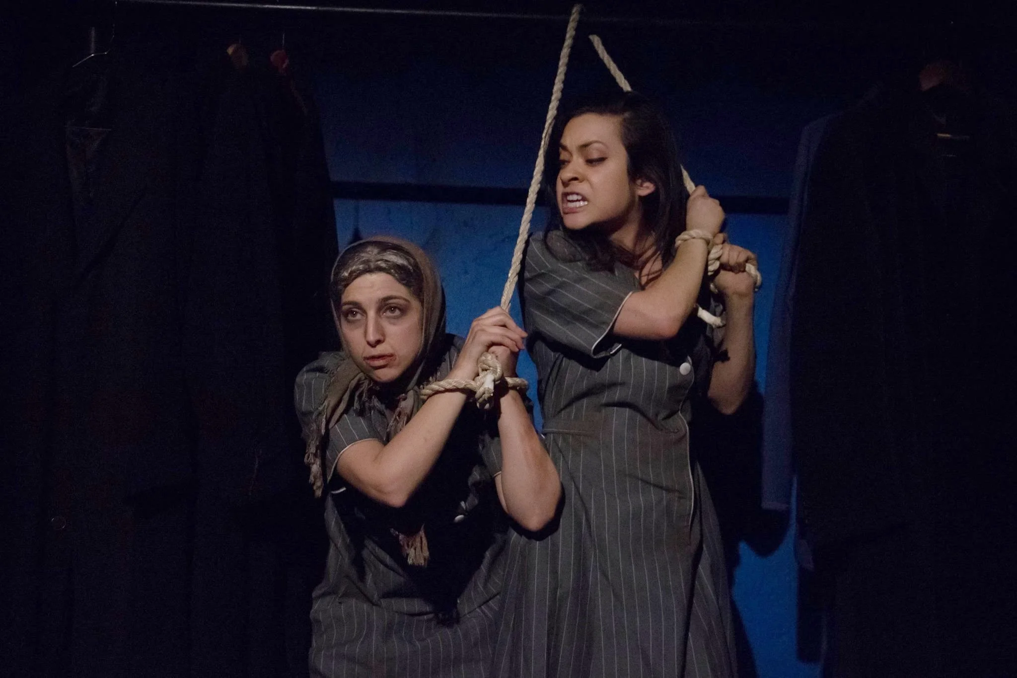 Marie-Ange (Caitlin Crumbleholme), Clara (Catherine Rodriguez) (photo: Elli Green)