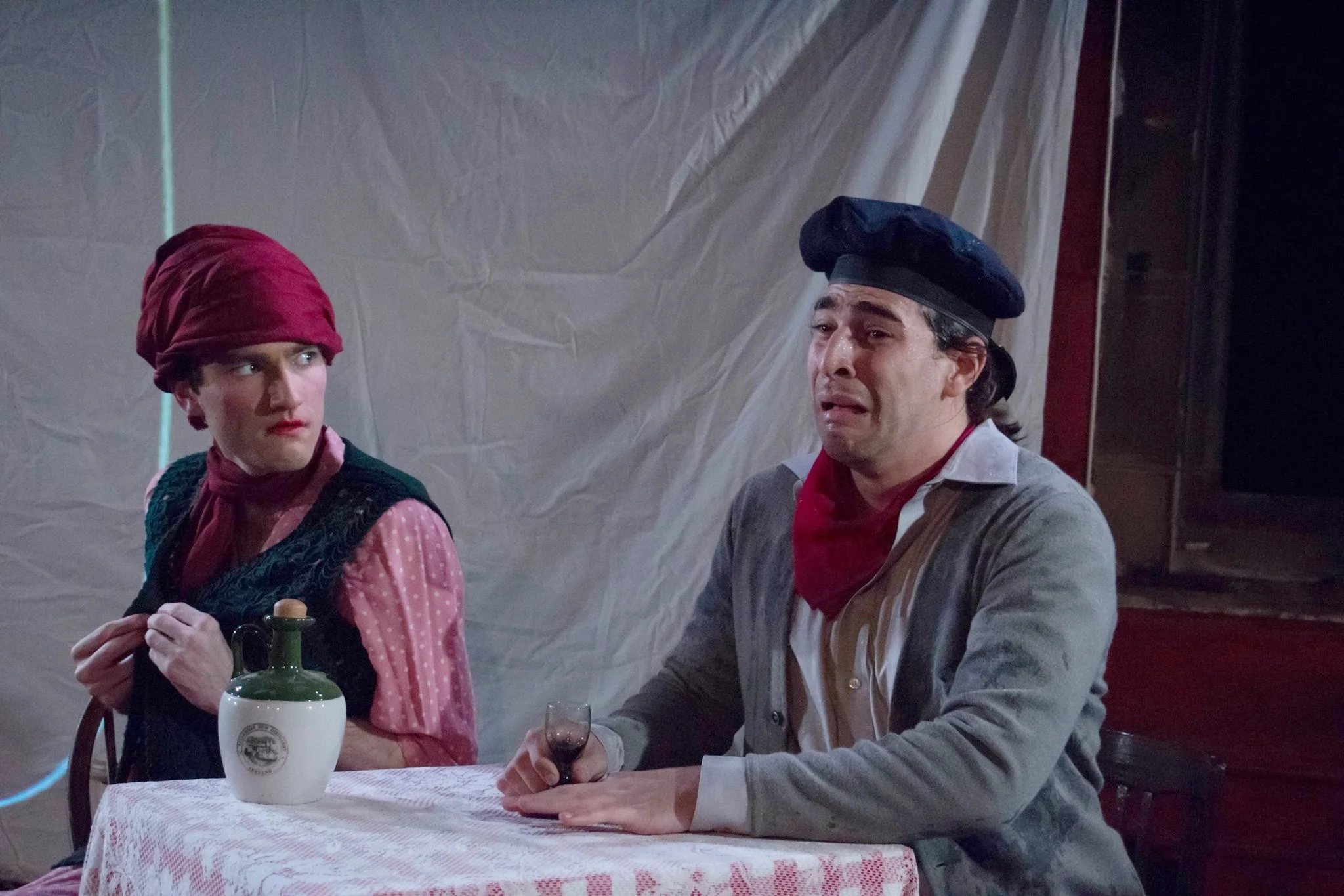 Madame Lisa (Rory Pelsue), Simon (Arturo Soria) (photo: Elli Green)