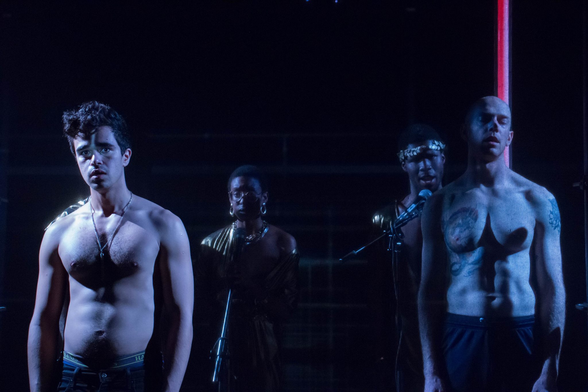 Matt (Abubakr Ali), the Internetz (Amandla Jahava, Jakeem Powell), Xander (Kevin Hourigan)