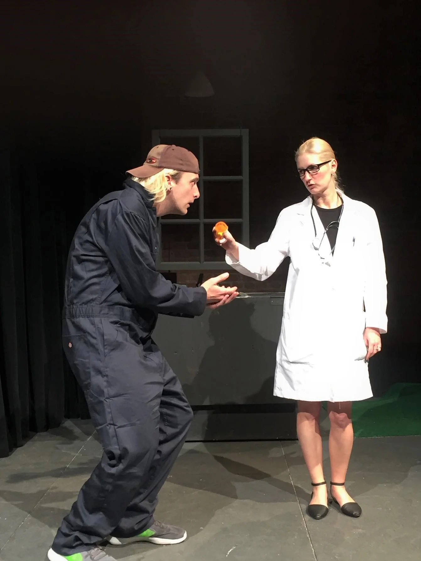 Mechanic (Trevor Williams), Doctor (Megan Chenot)