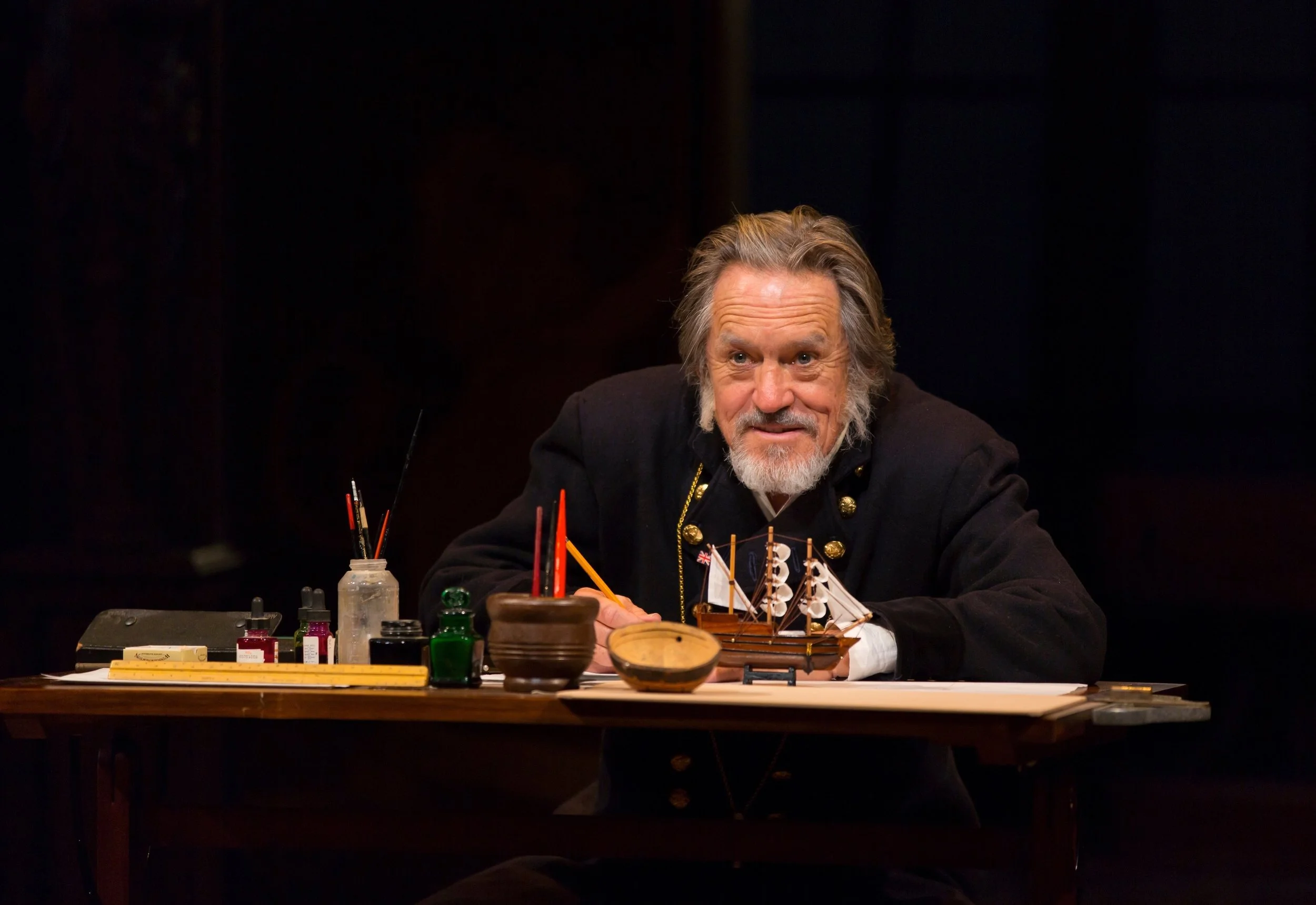 Captain Shotover (Miles Anderson) (photo: T. Charles Erickson)