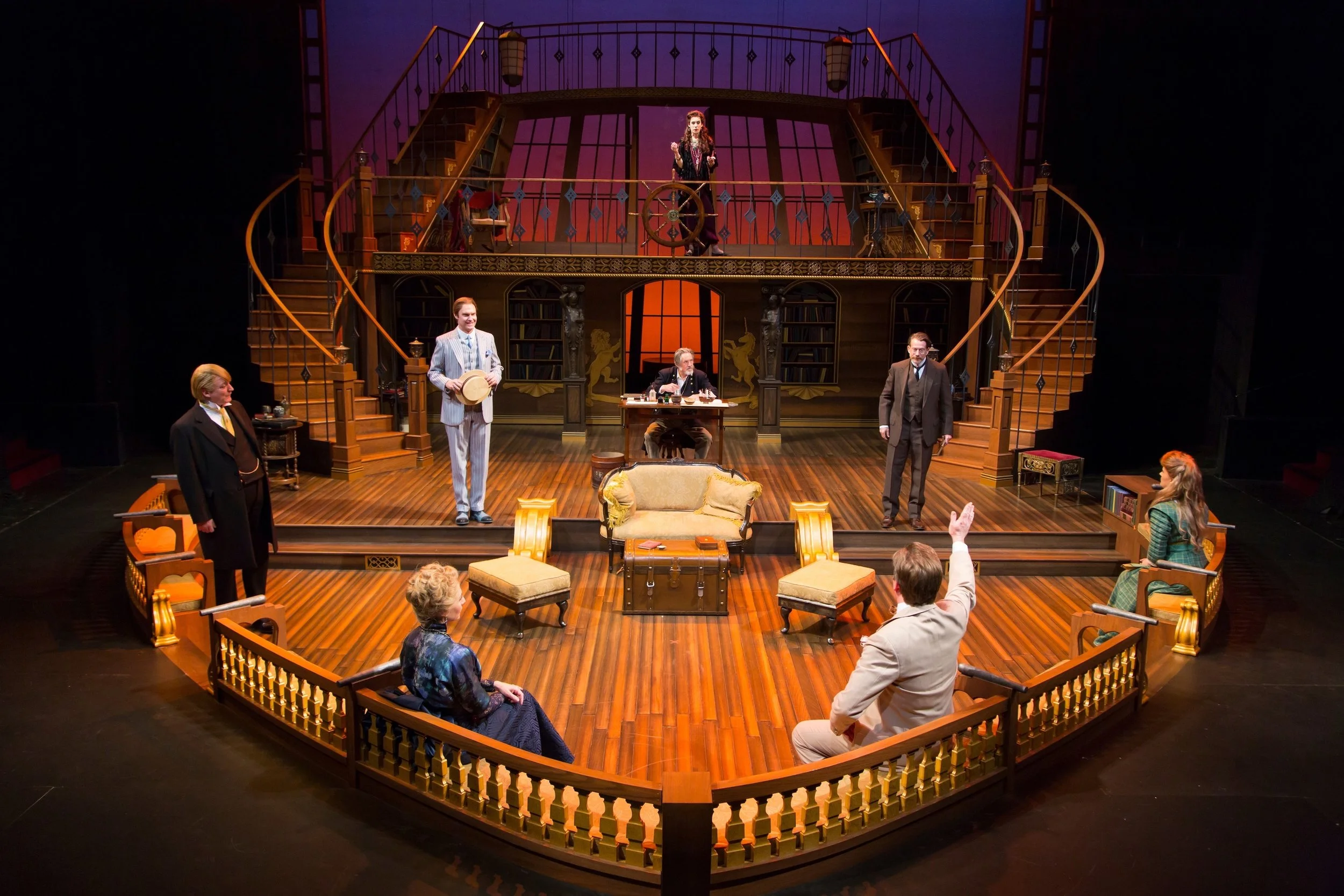 The cast of Heartbreak House (photo: T. Charles Erickson)